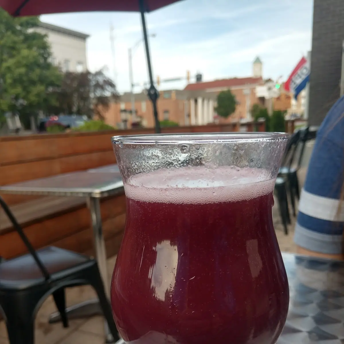 Blueberry Lemon Shandy