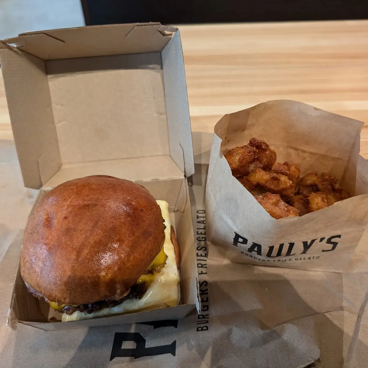 Double Sausage Breakfast Sandwich