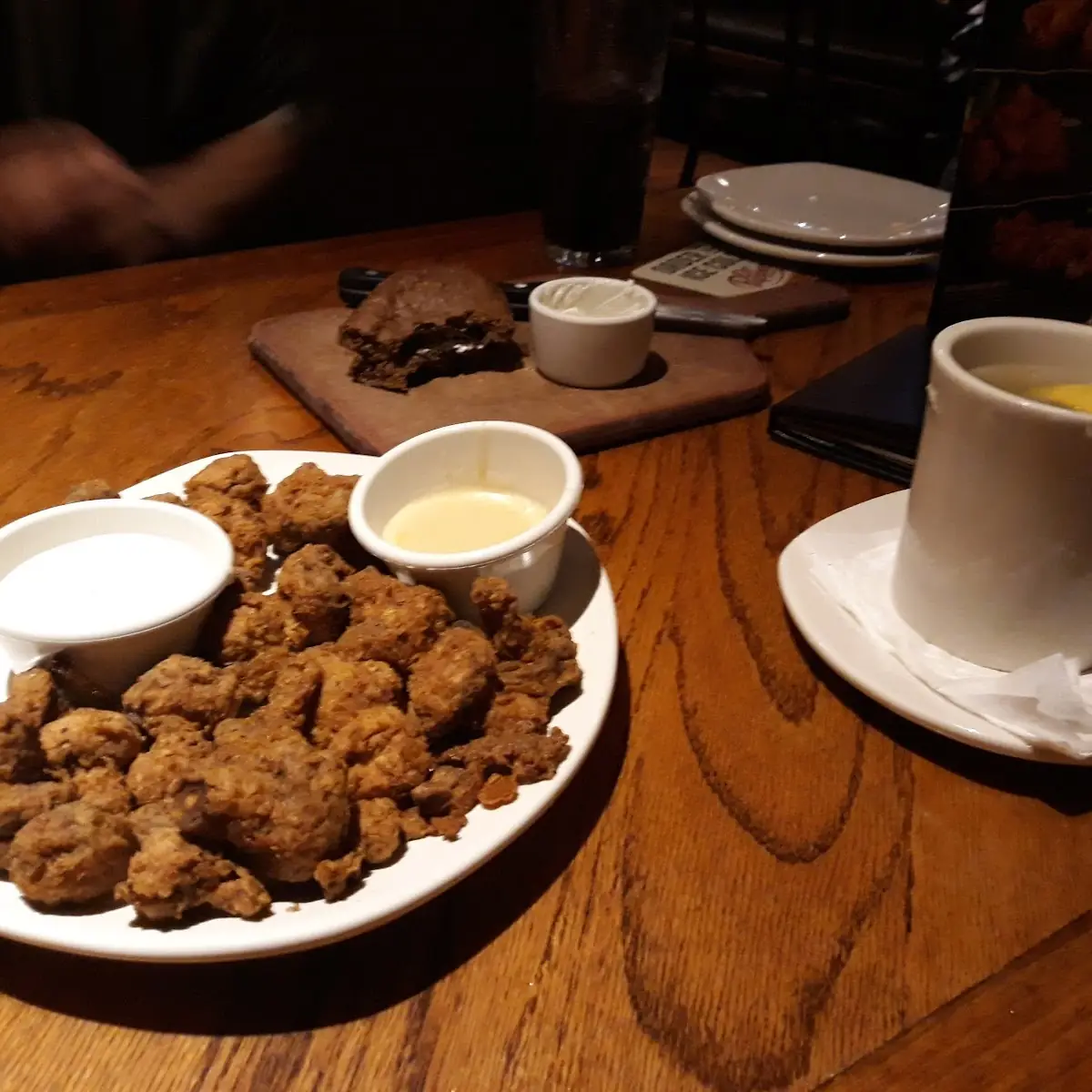 Fried Mushrooms Appetizer
