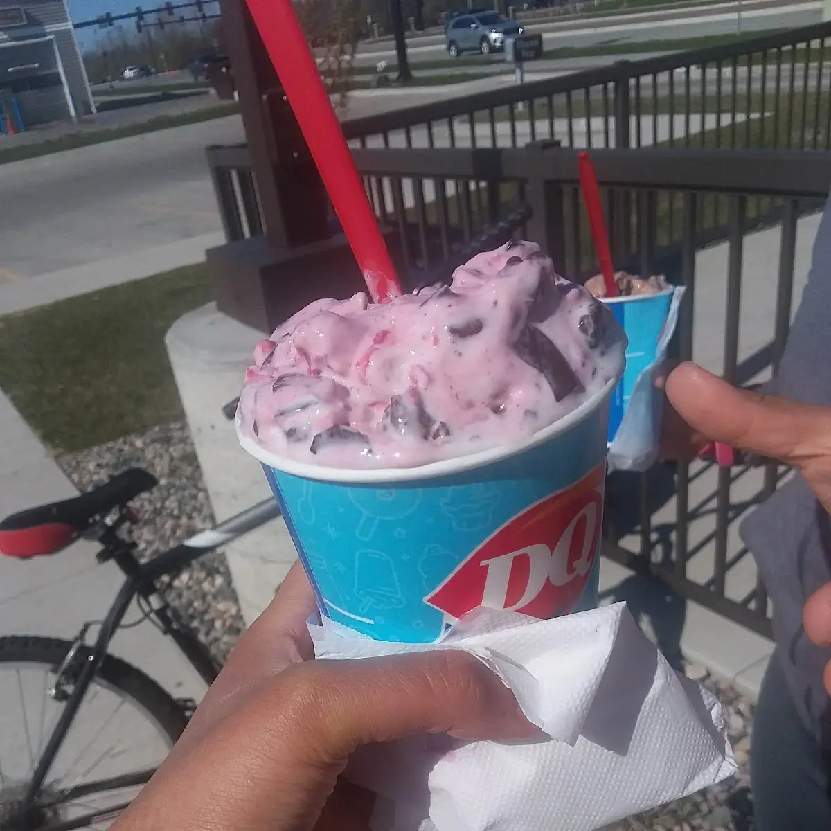 Cotton Candy Blizzard Treat