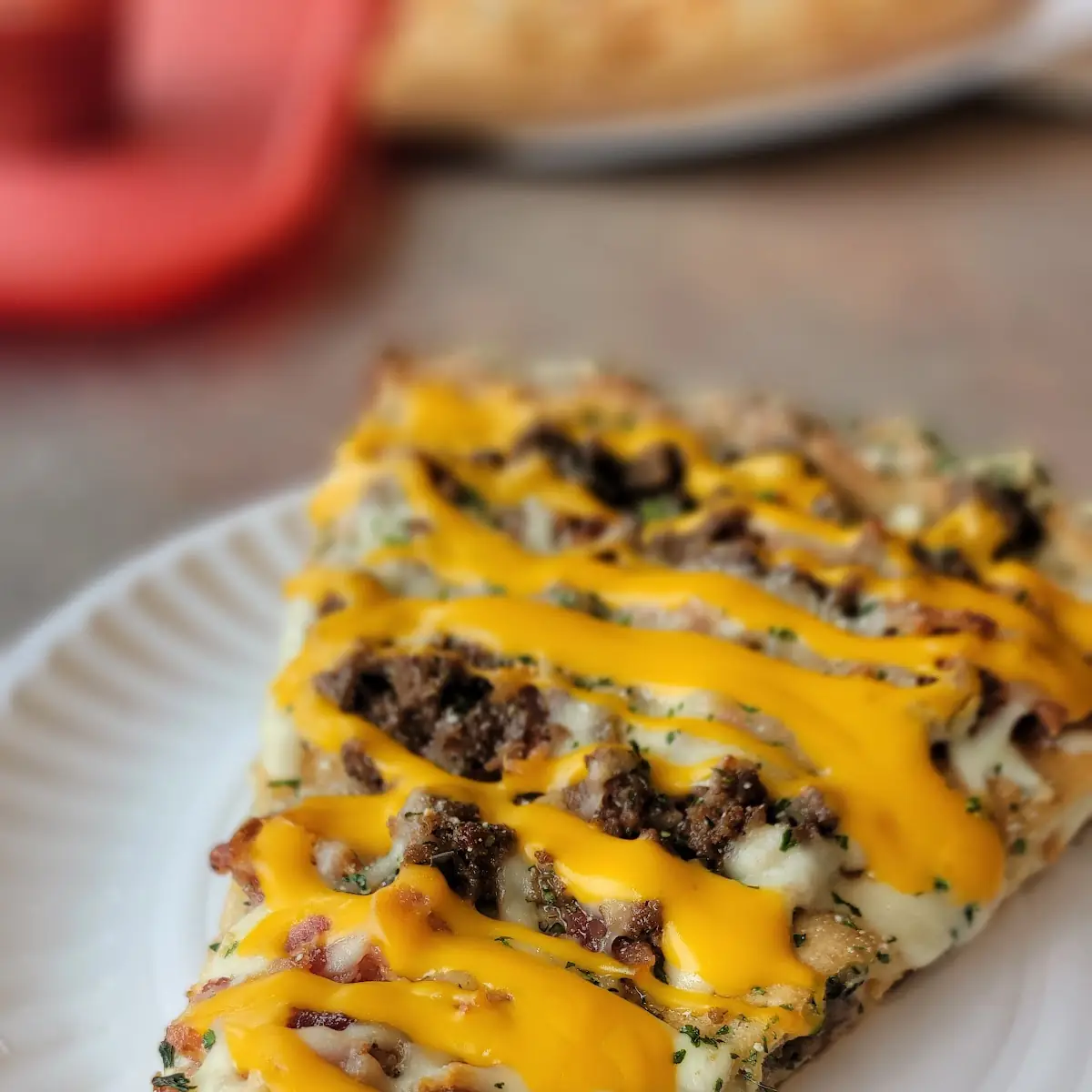 Burger Pizza Slice