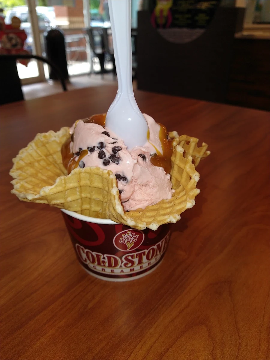 Cold Stone Creamery Creation in Hand