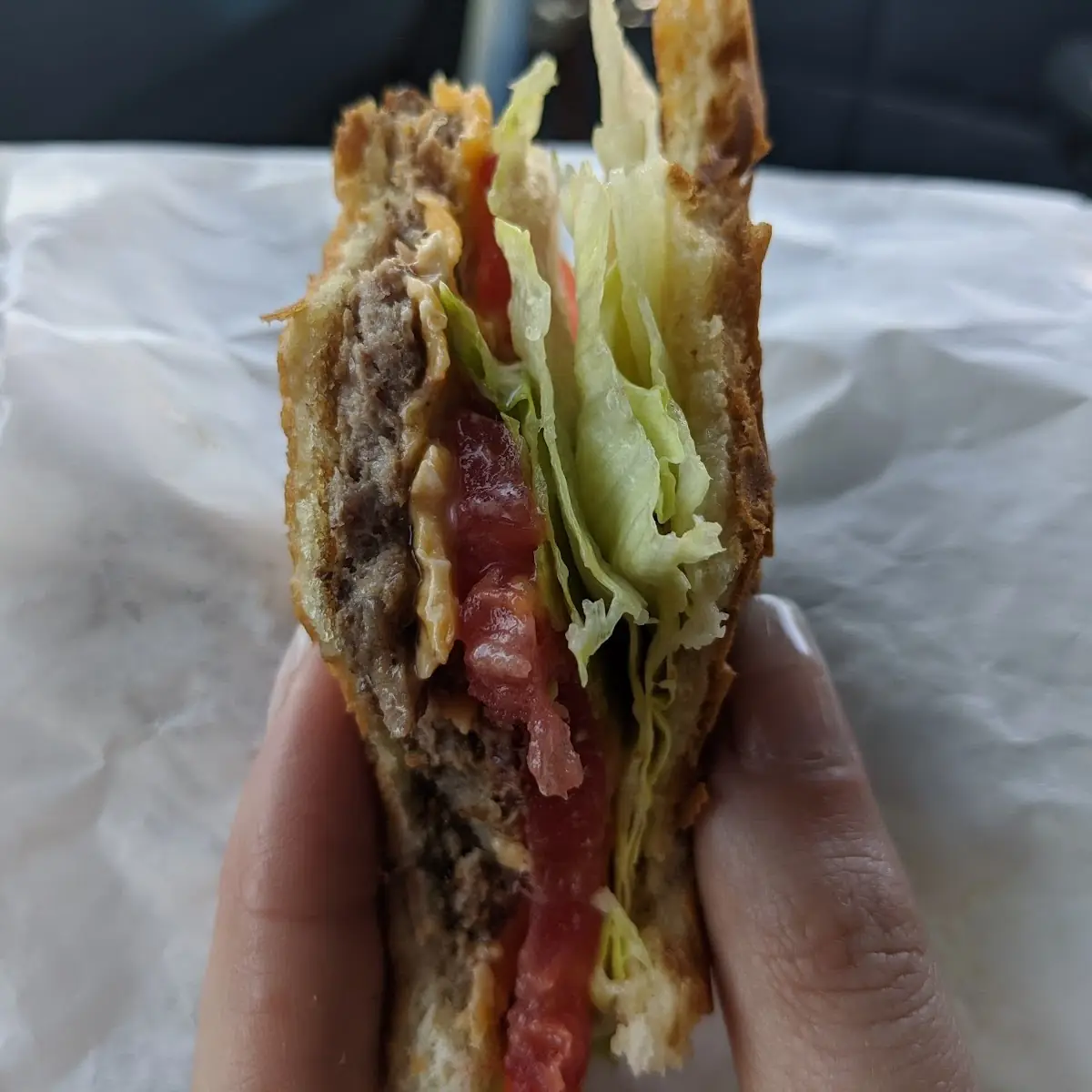 Porky Bacon Cheeseburger