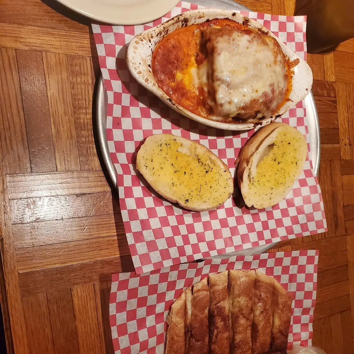 Lasagna and Cinnamon Sticks