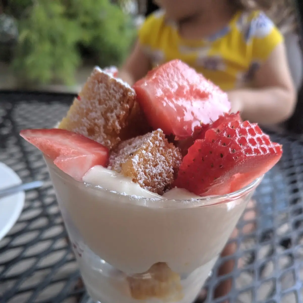 White Chocolate Mousse Parfait