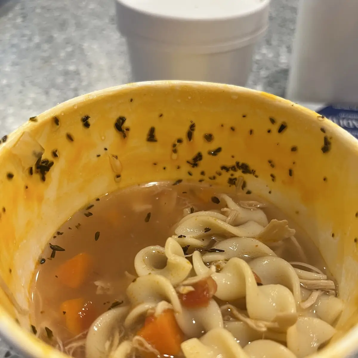 Pulled Chicken Noodle Soup