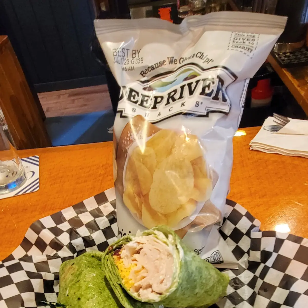 Turkey Bacon Wrap