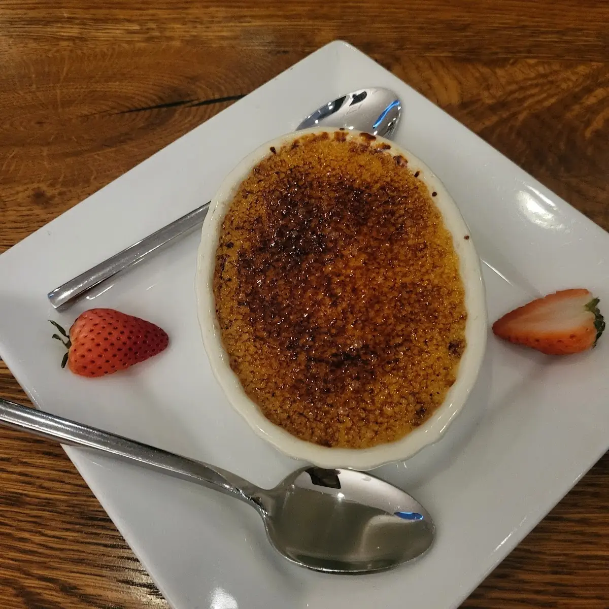 Blueberry Ginger Crème Brûlée