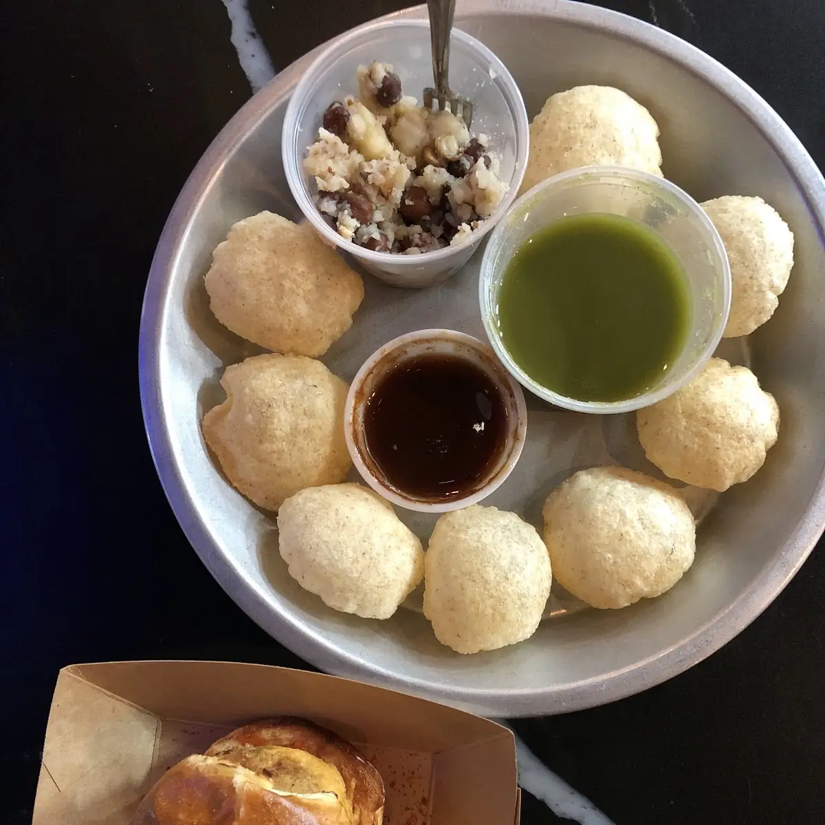 Pav Bhaji and Pani Puri