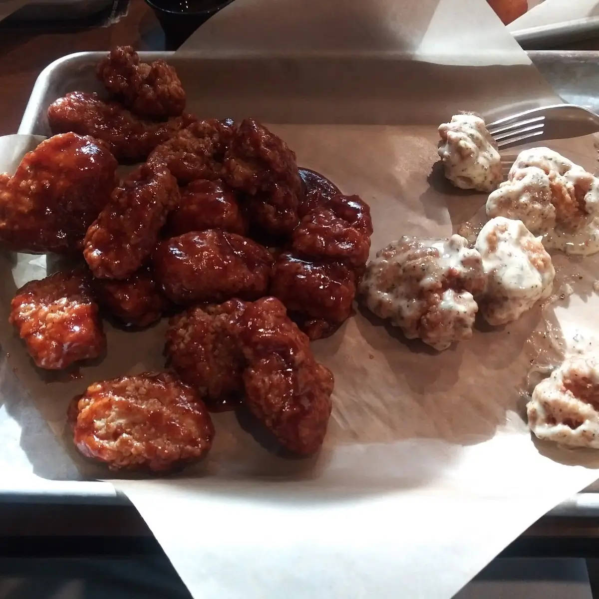 Honey Barbecue Chicken Wings