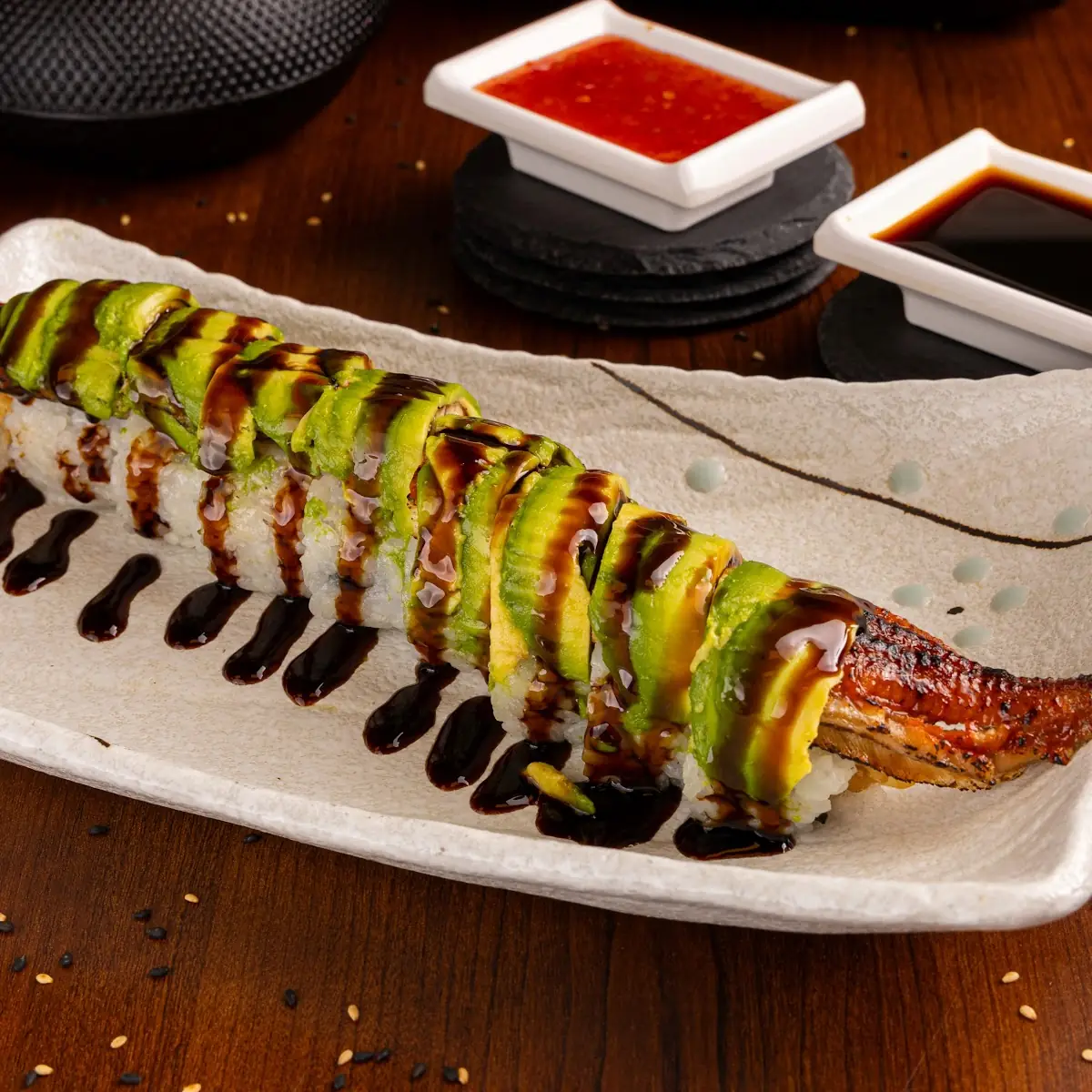Dragon Roll a La Carte 8 Pieces