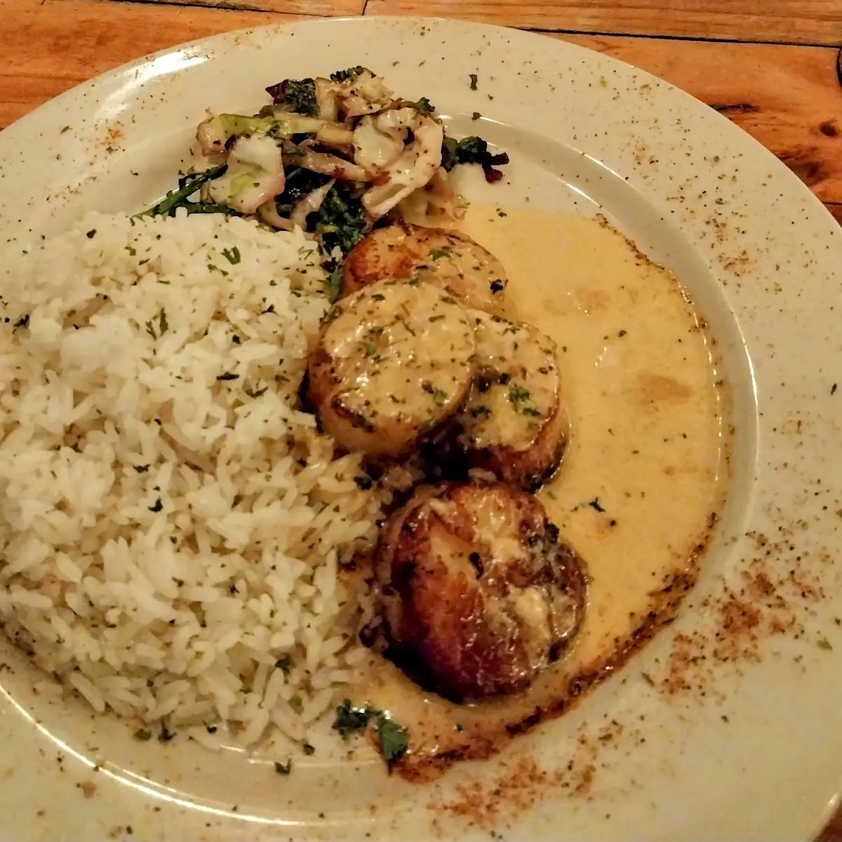 Seared Scallops