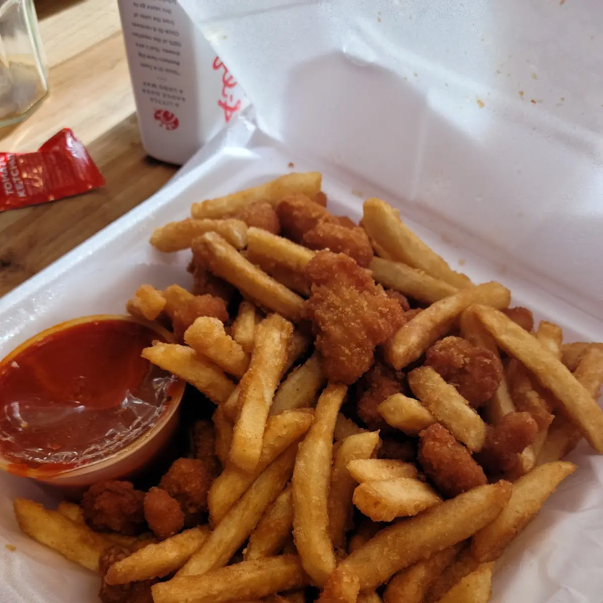 Shrimp Basket with Fries