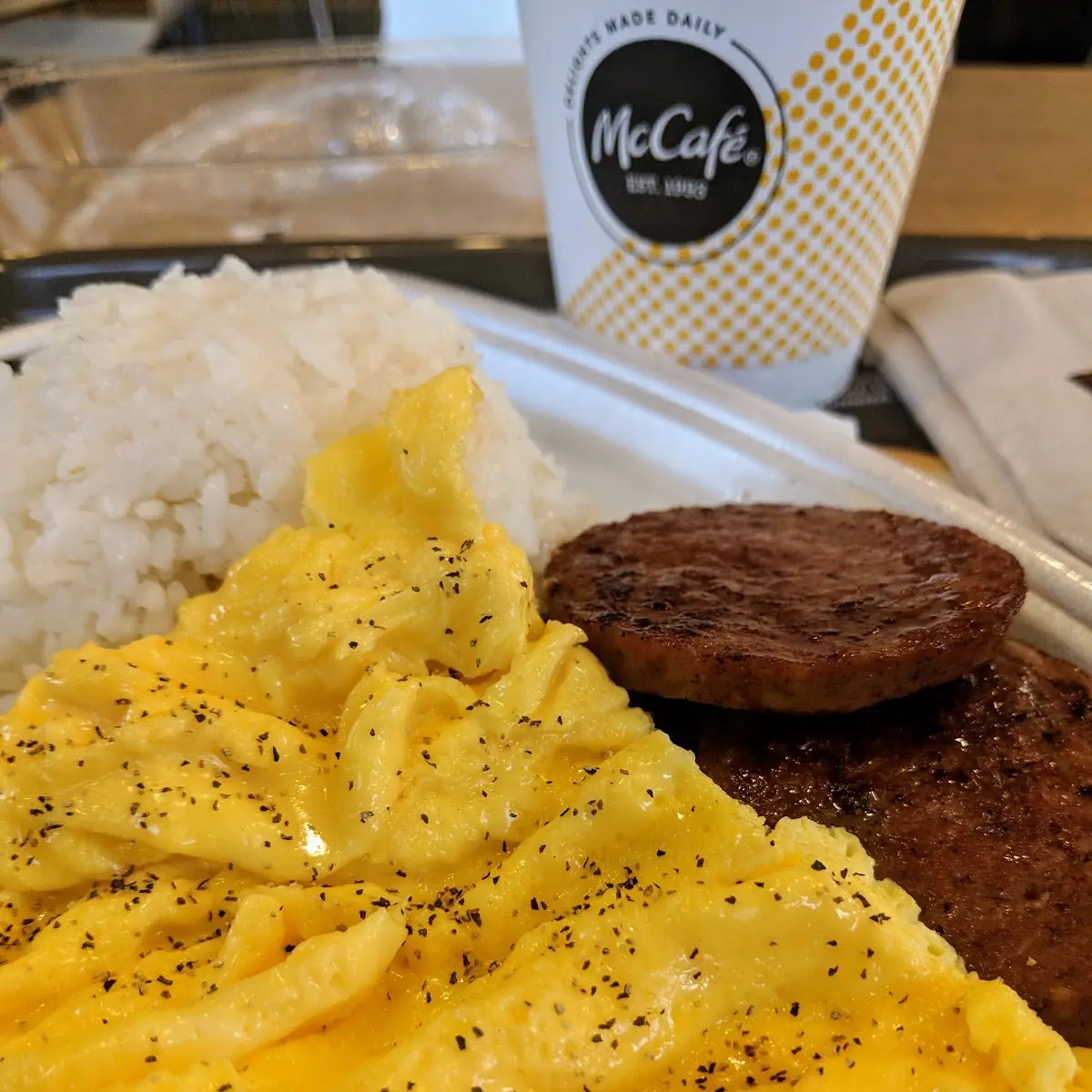 Sausage Egg & Rice