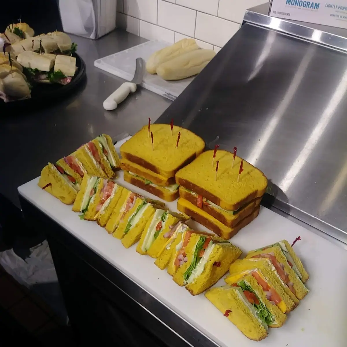 Veggie Club Sandwich