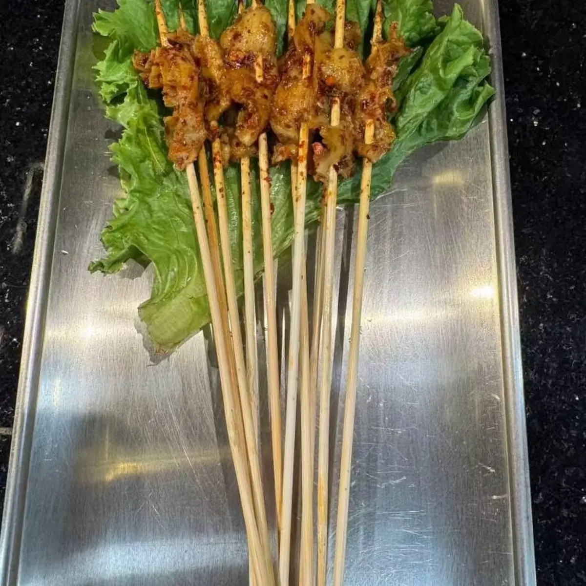 Spicy Beef Skewers