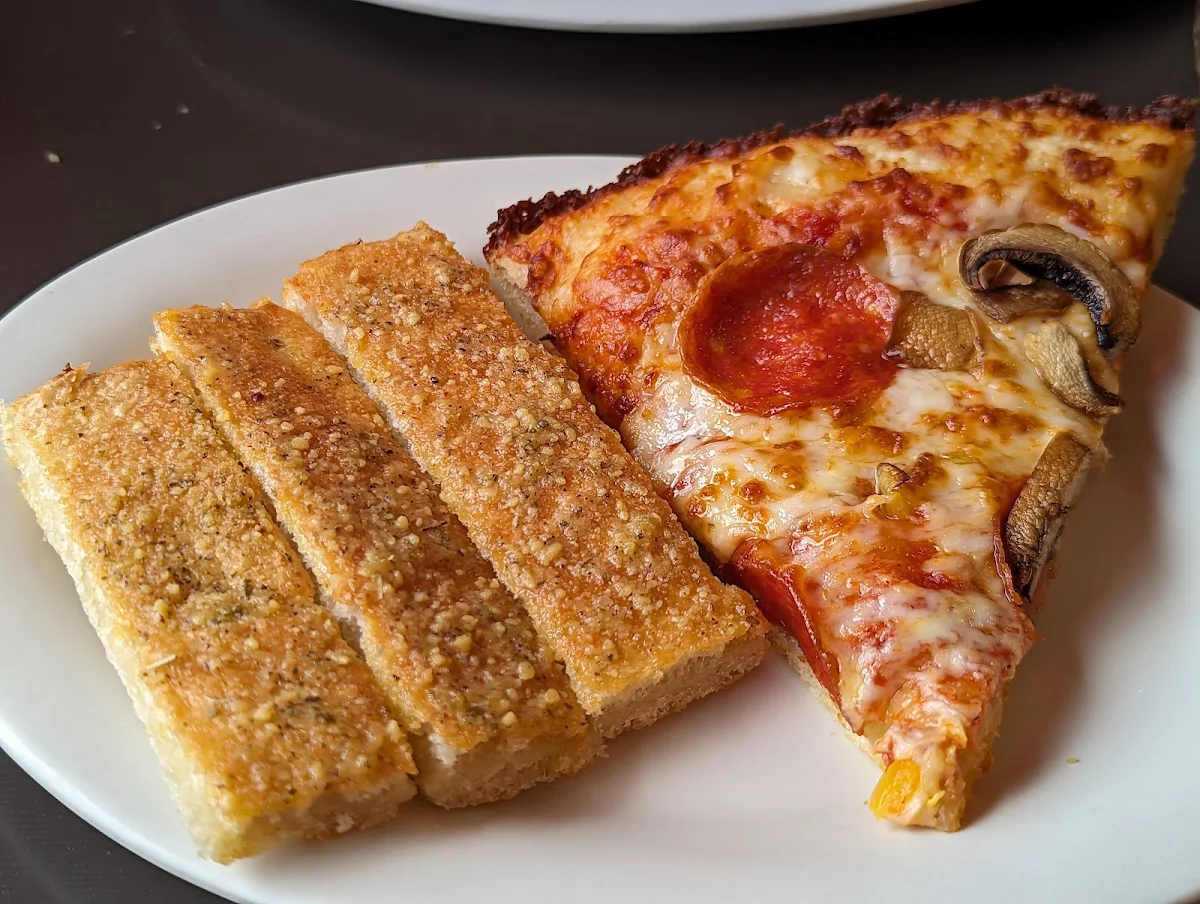 Bread Sticks and Pizza
