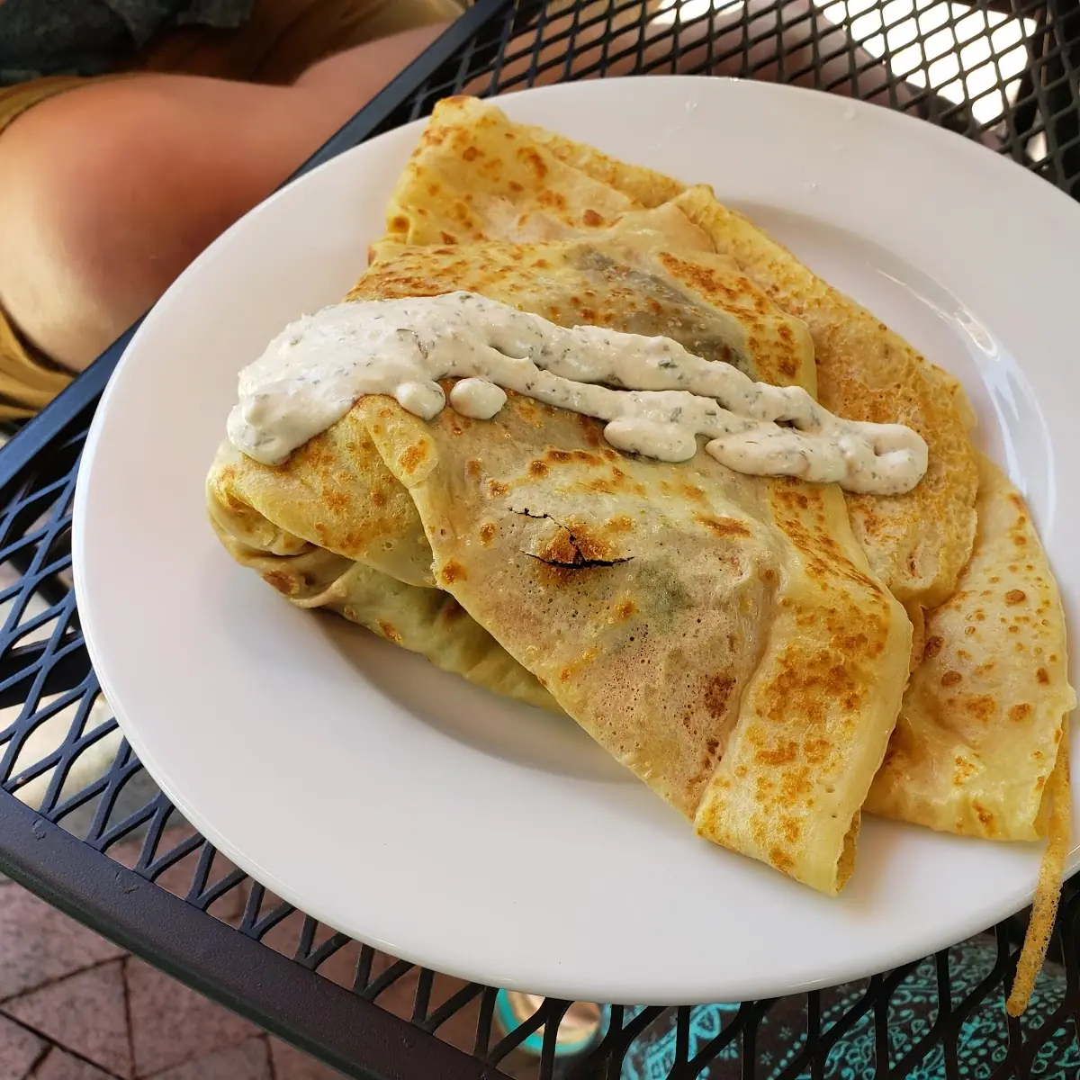 Roast Beef Crepe