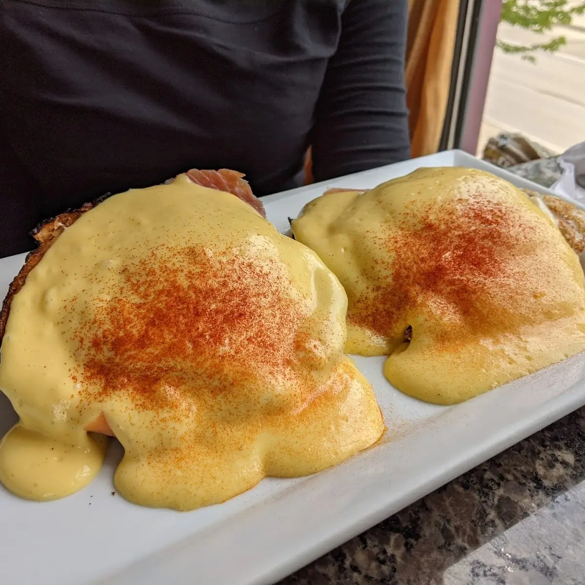 Egg Benedict with Lox