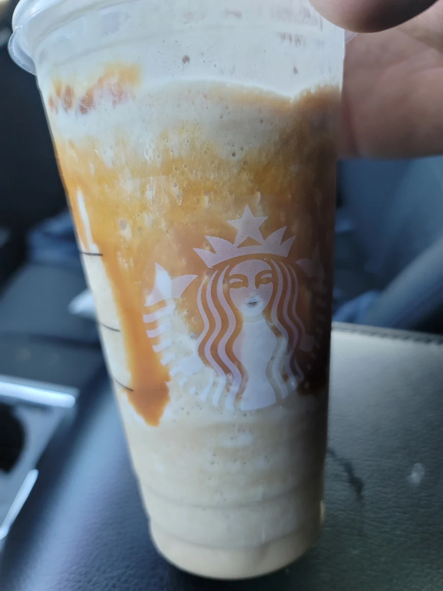 Venti Caramel Frappe
