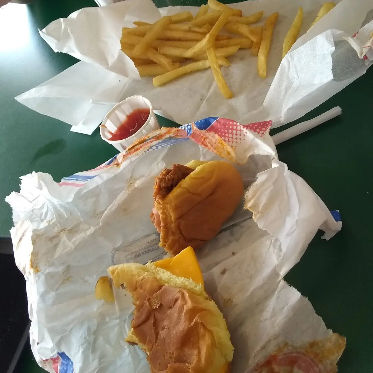Chili Dog Almost Gone