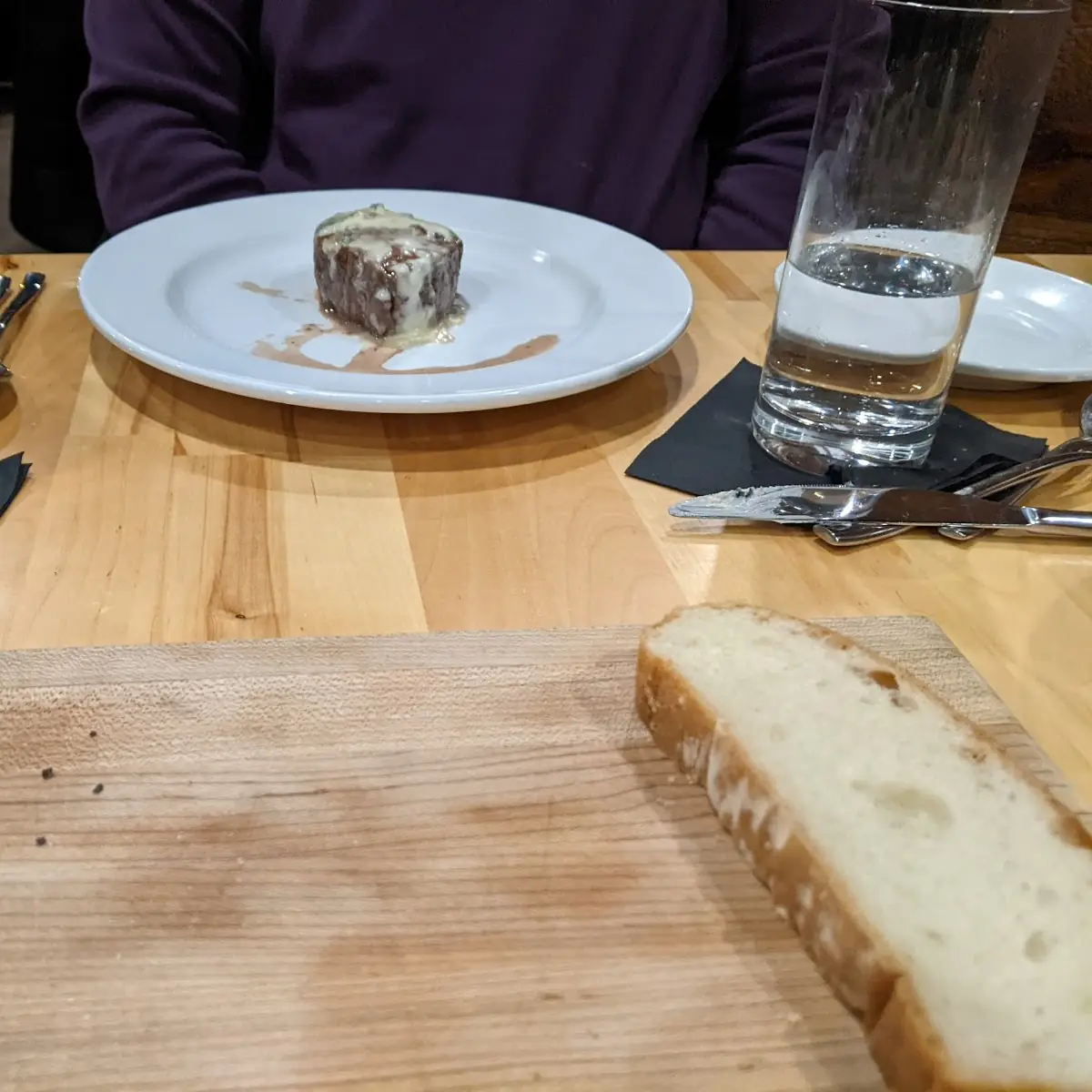 Petite Filet with Blue Cheese Sauce