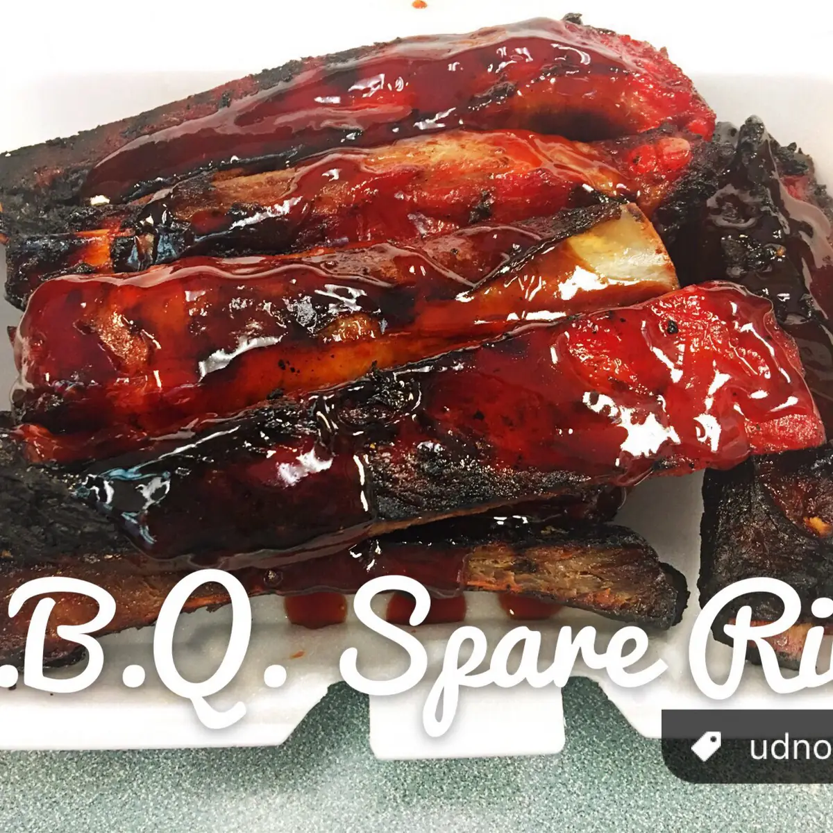 BBC Spare Ribs or Boneles Spare
