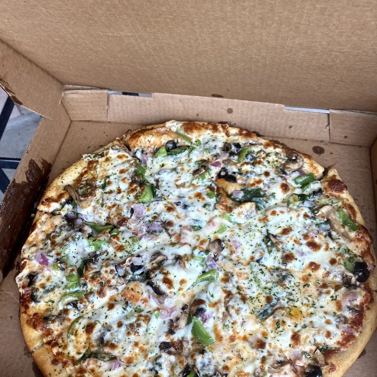 Garlic Parmesan Crust