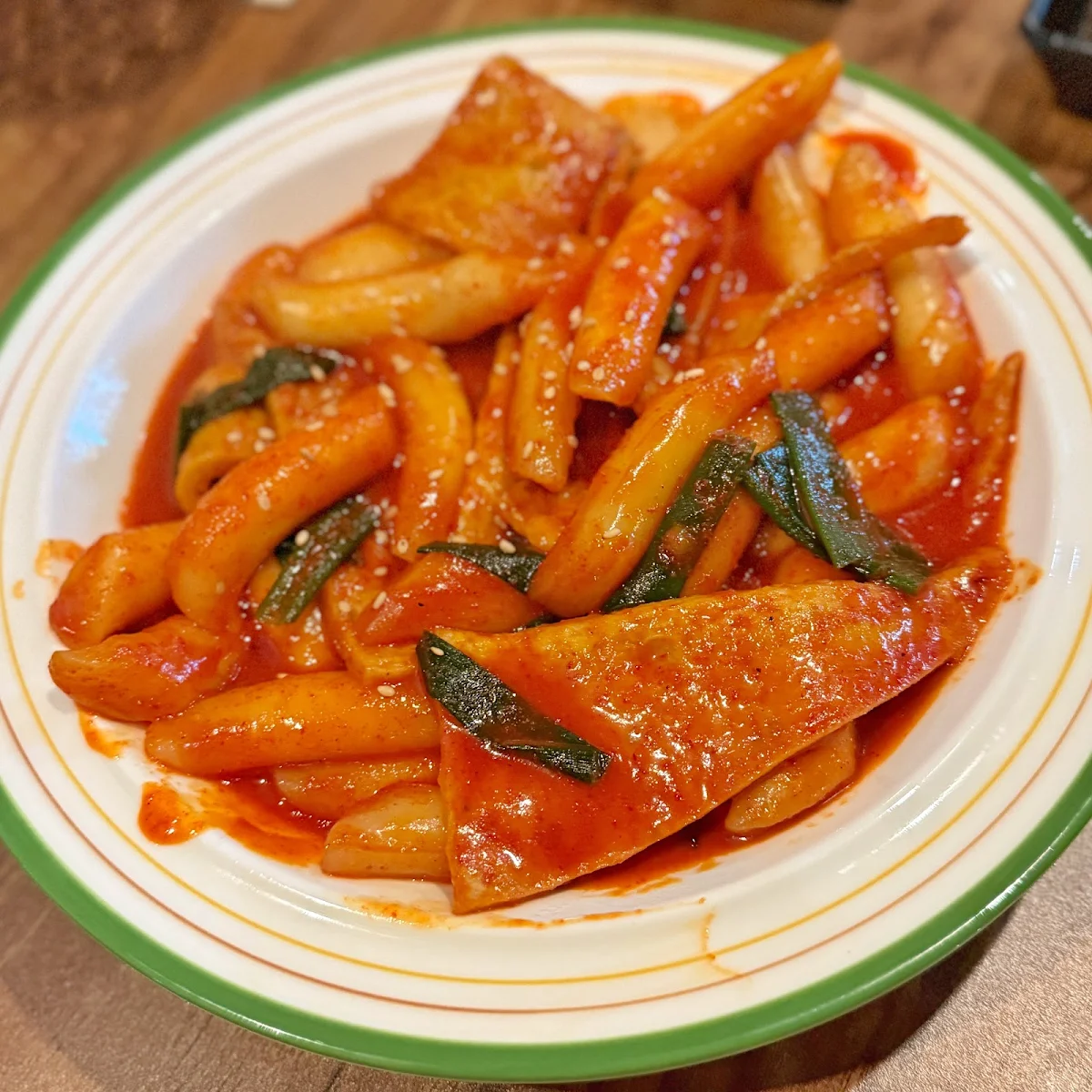 Spicy Rice Cake