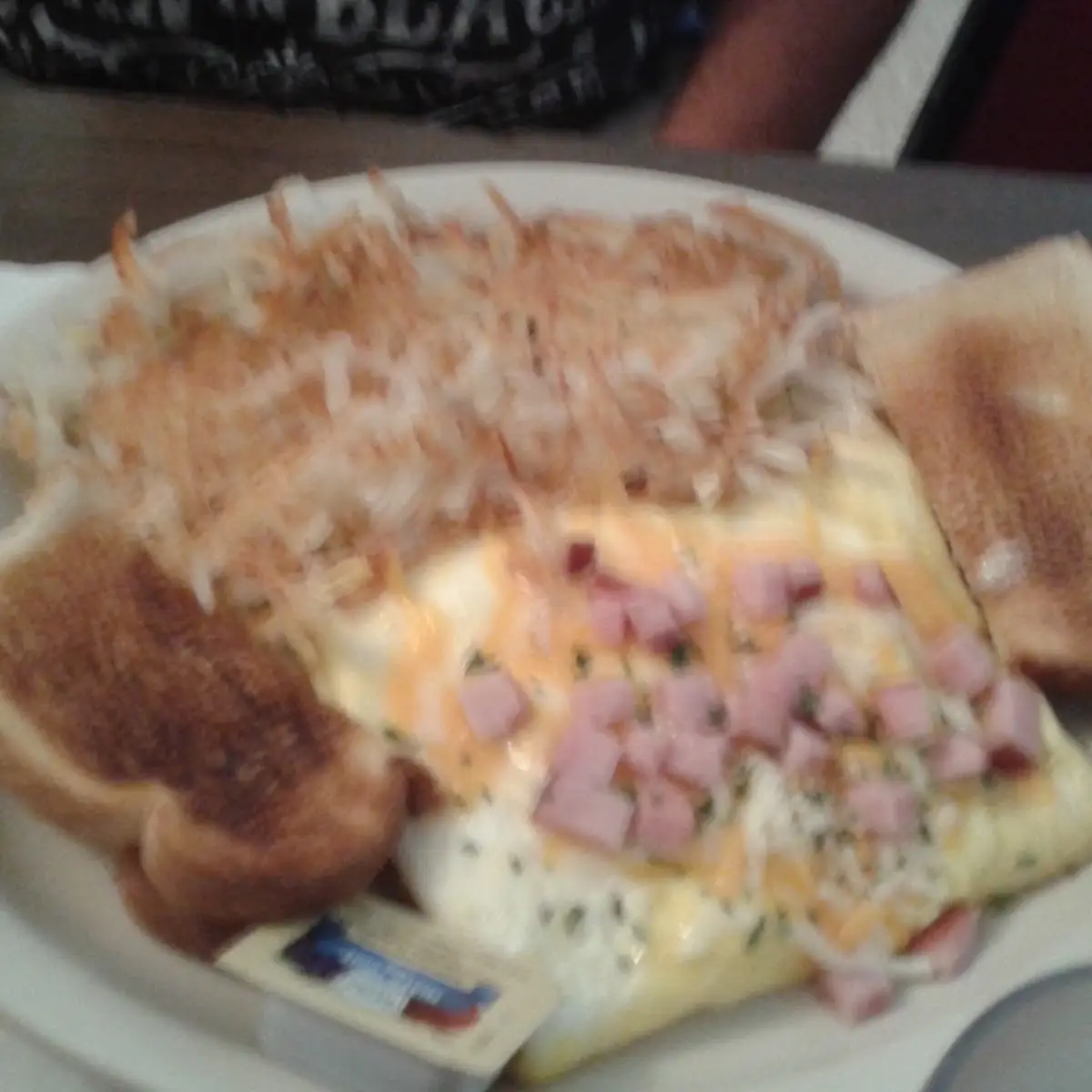 Ham and Cheese Omelette