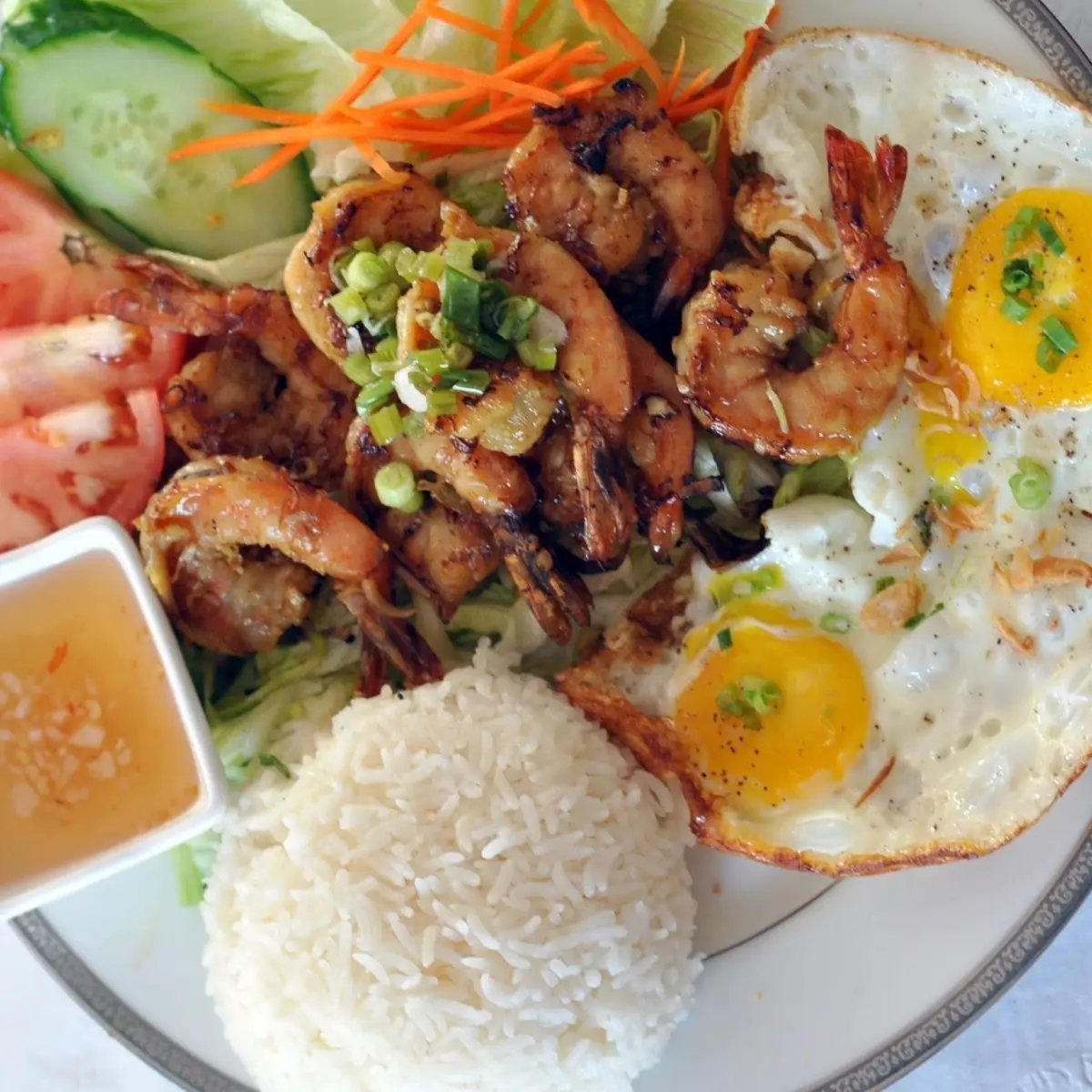 Grilled Sliced Pork over Rice