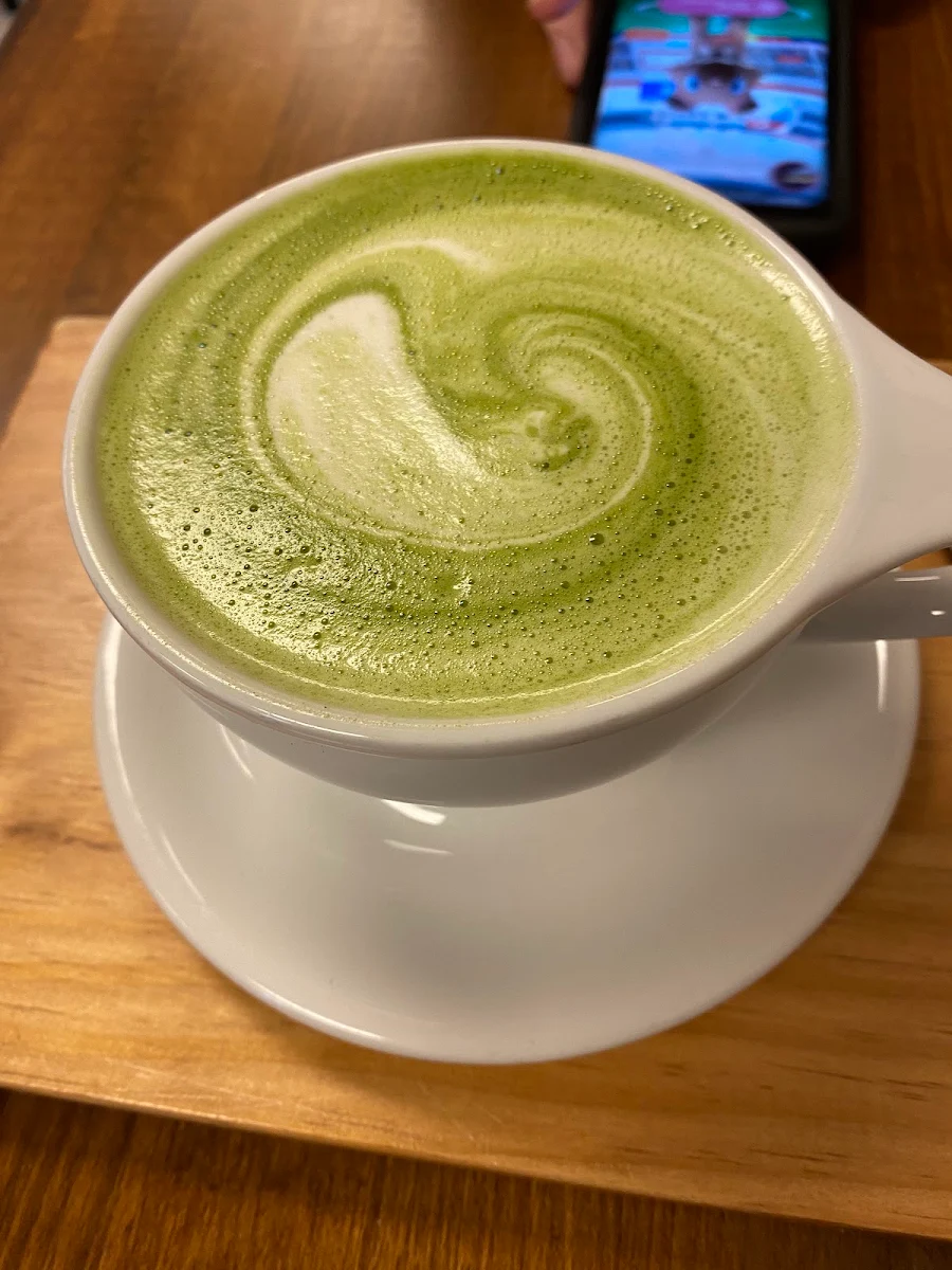 Hot Matcha Latte