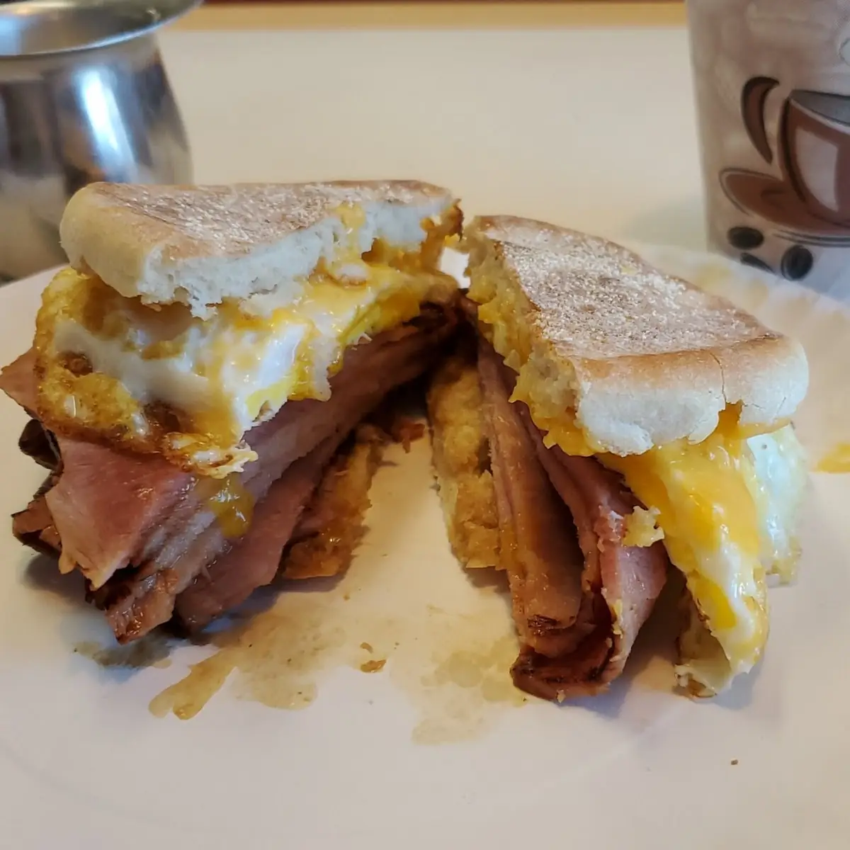 Ham Egg & Cheese