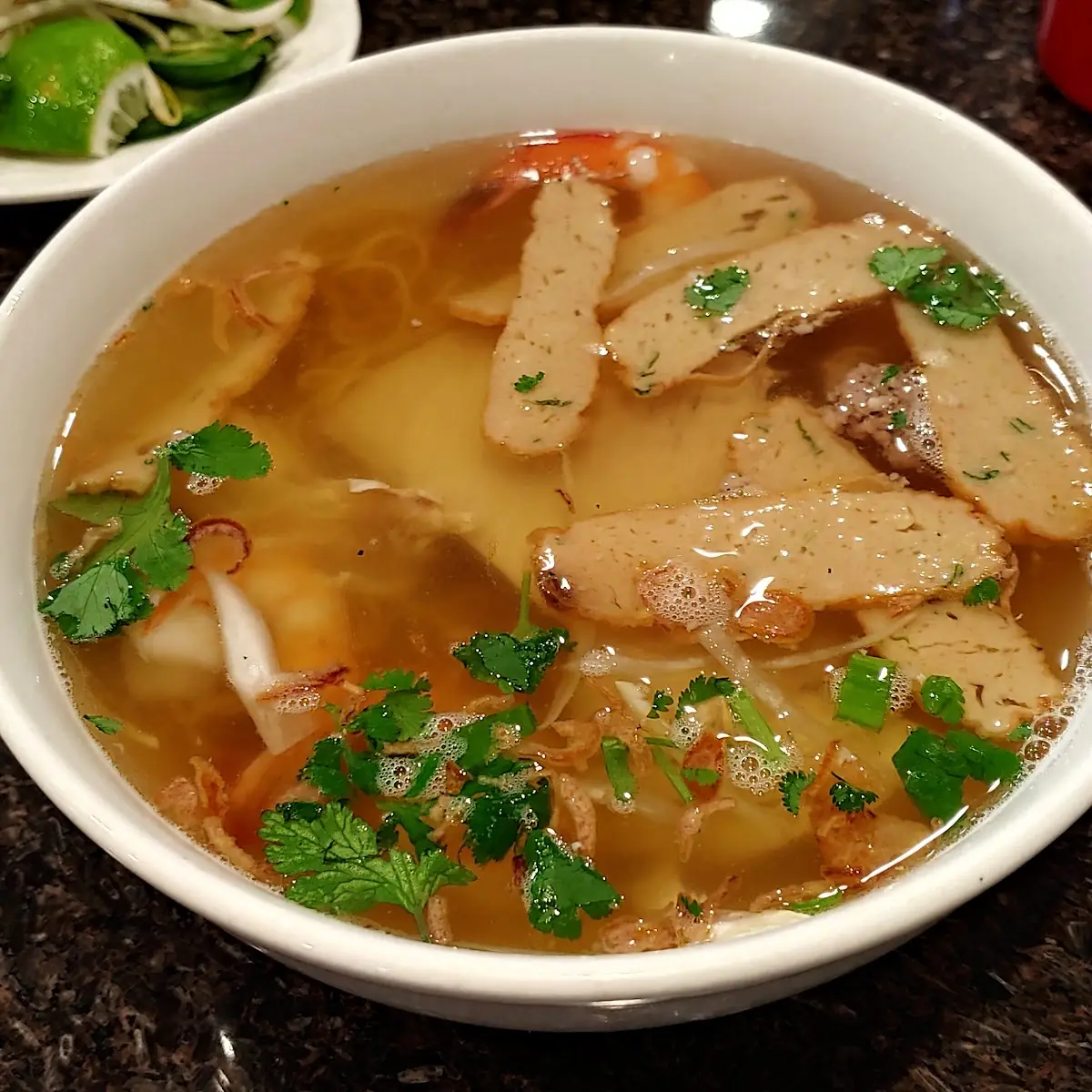 Boneless Chicken Rice Noodle Soup