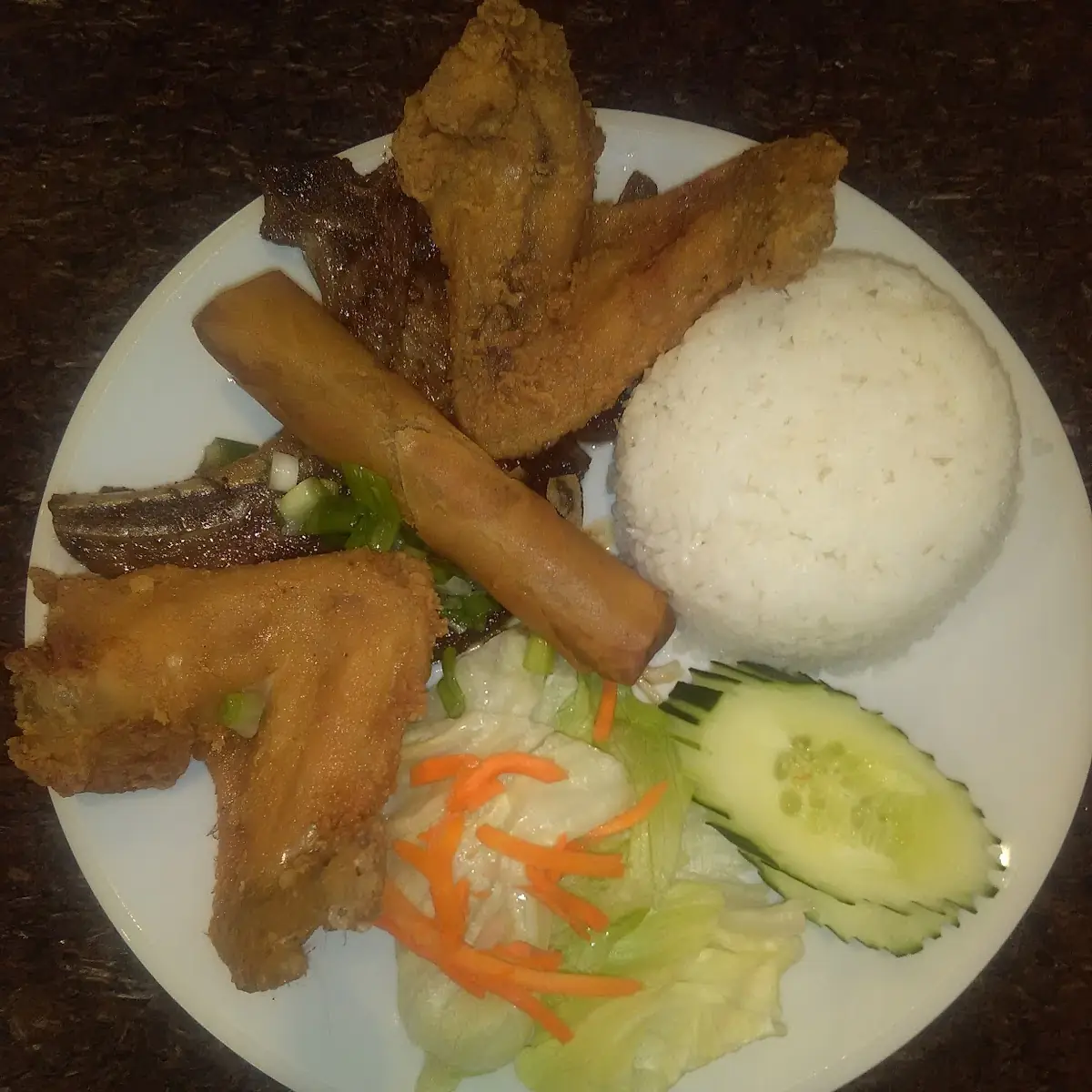 Chicken Wings Pork Chop