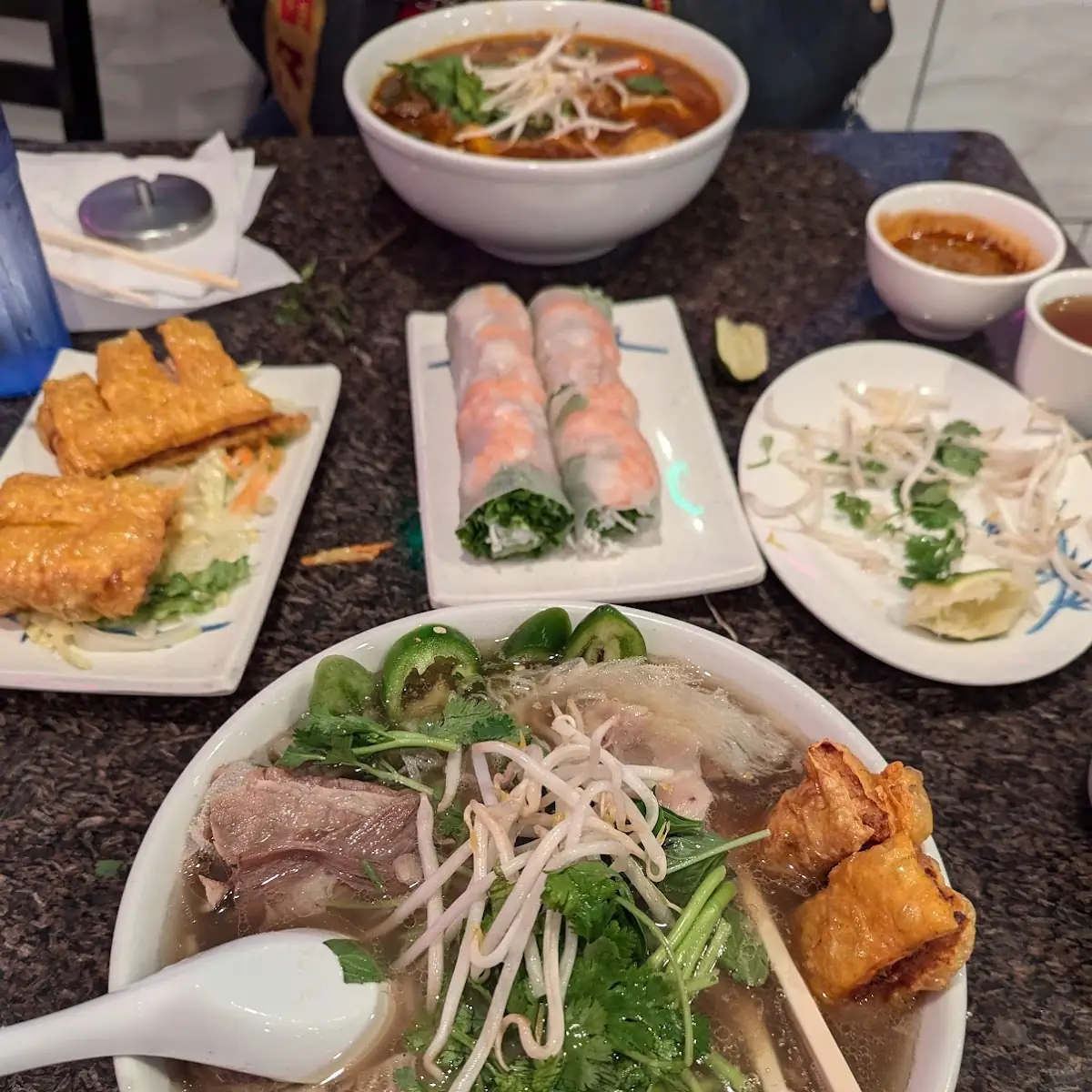 Shrimp and Pork Spring Rolls