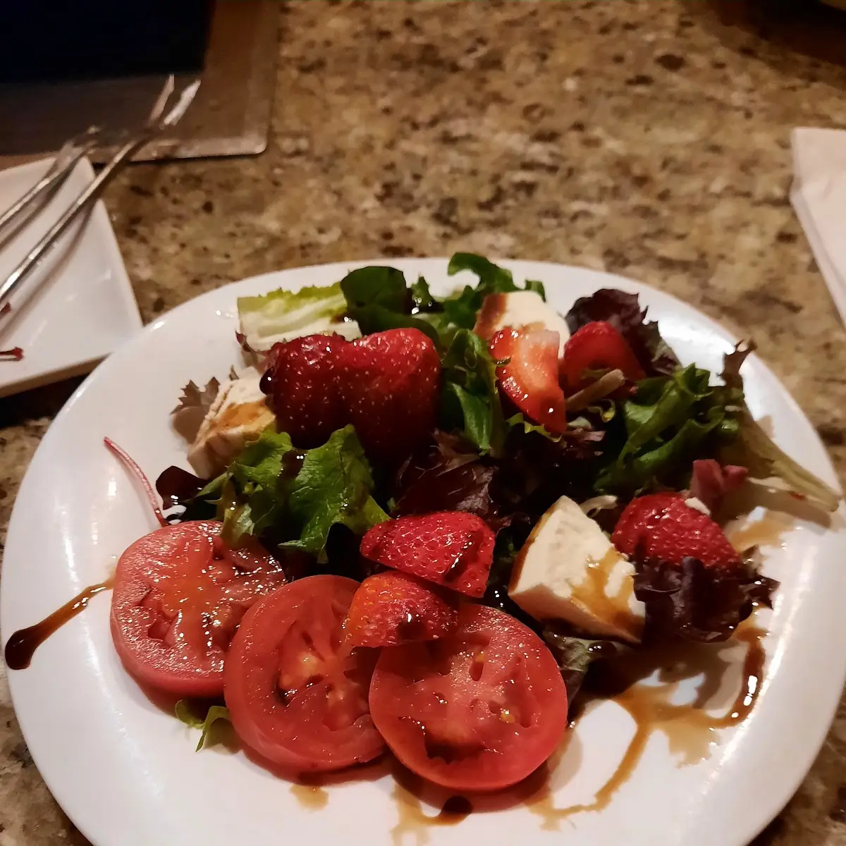 Strawberry Spinach Salad