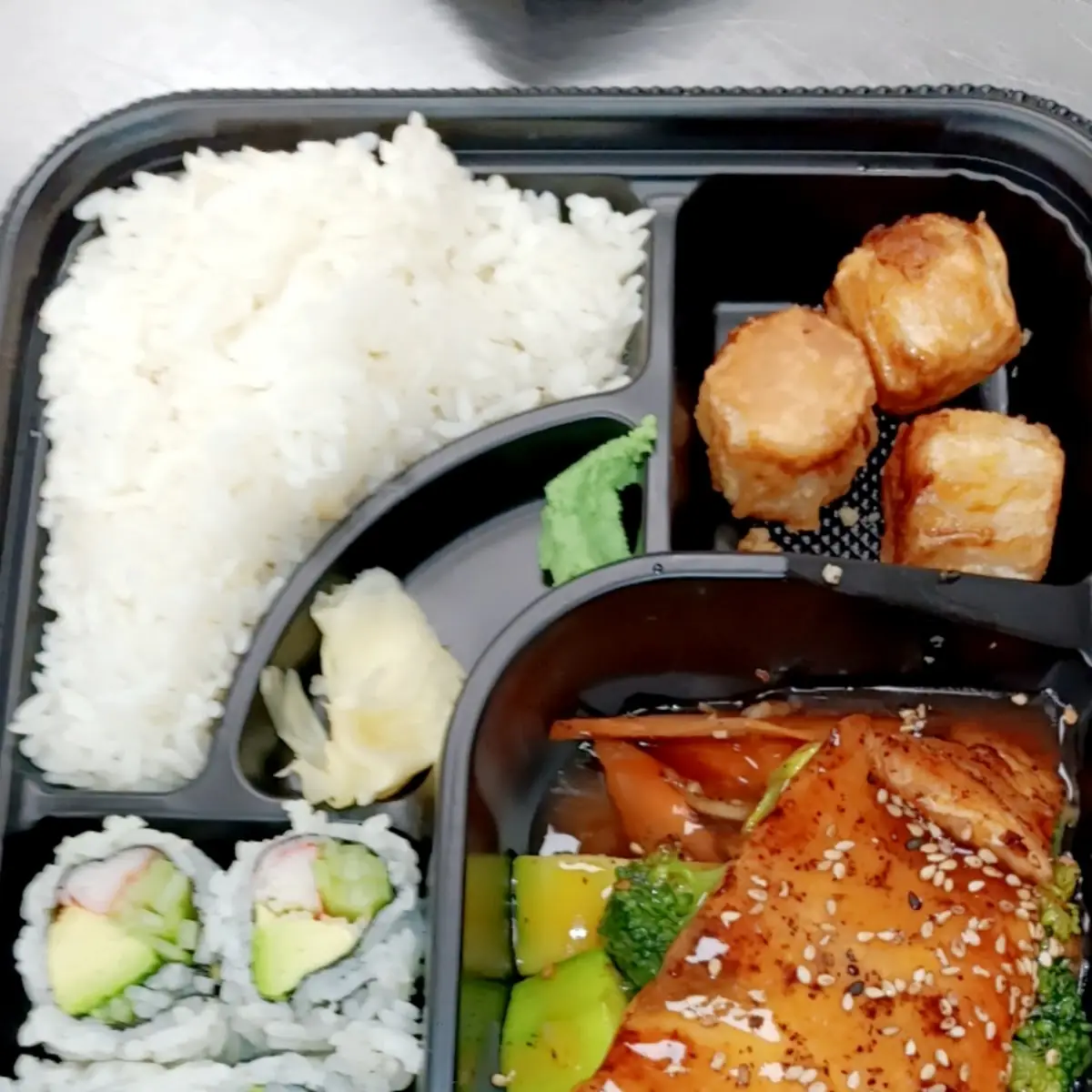 Salmon Bento Terakyi Box