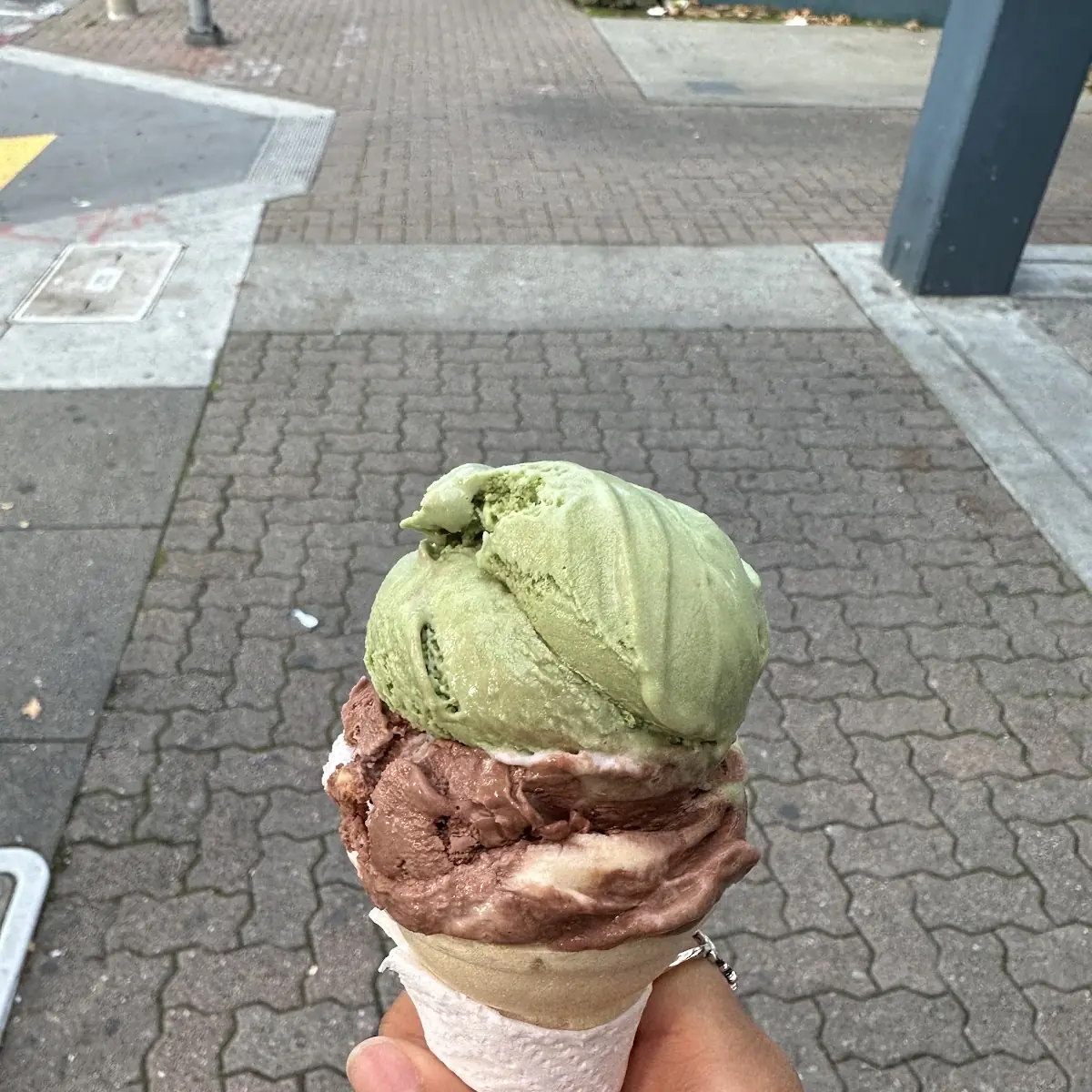 Green Tea and Rocky Road