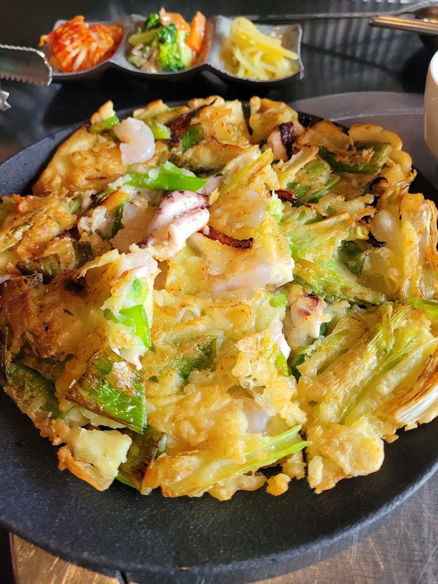 Seafood Pancake