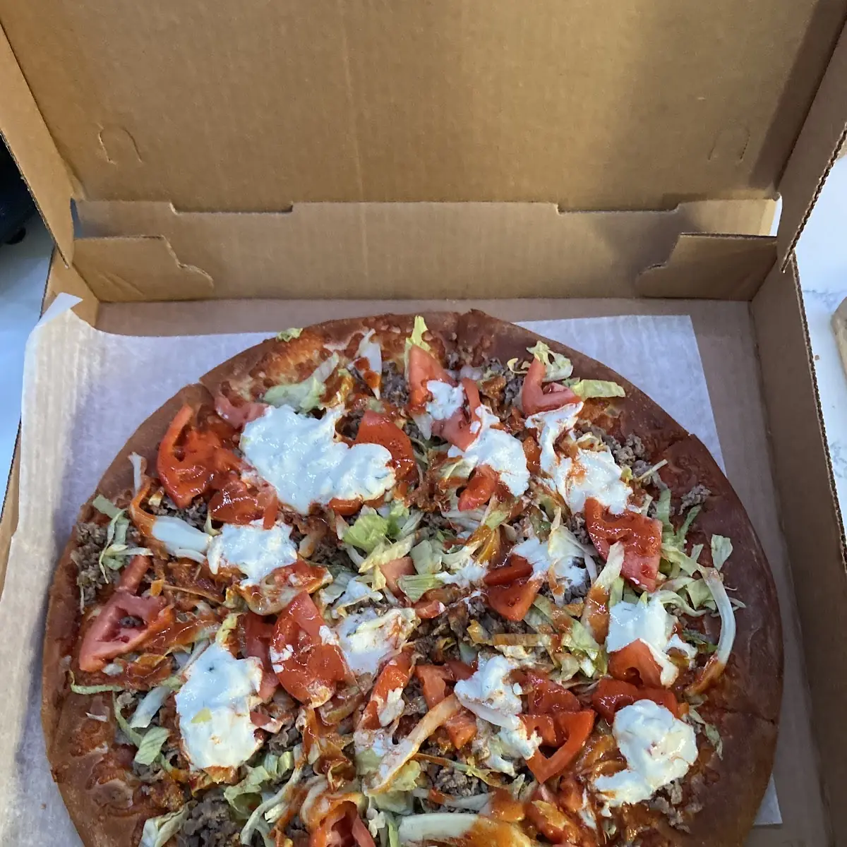 Taco Pizza