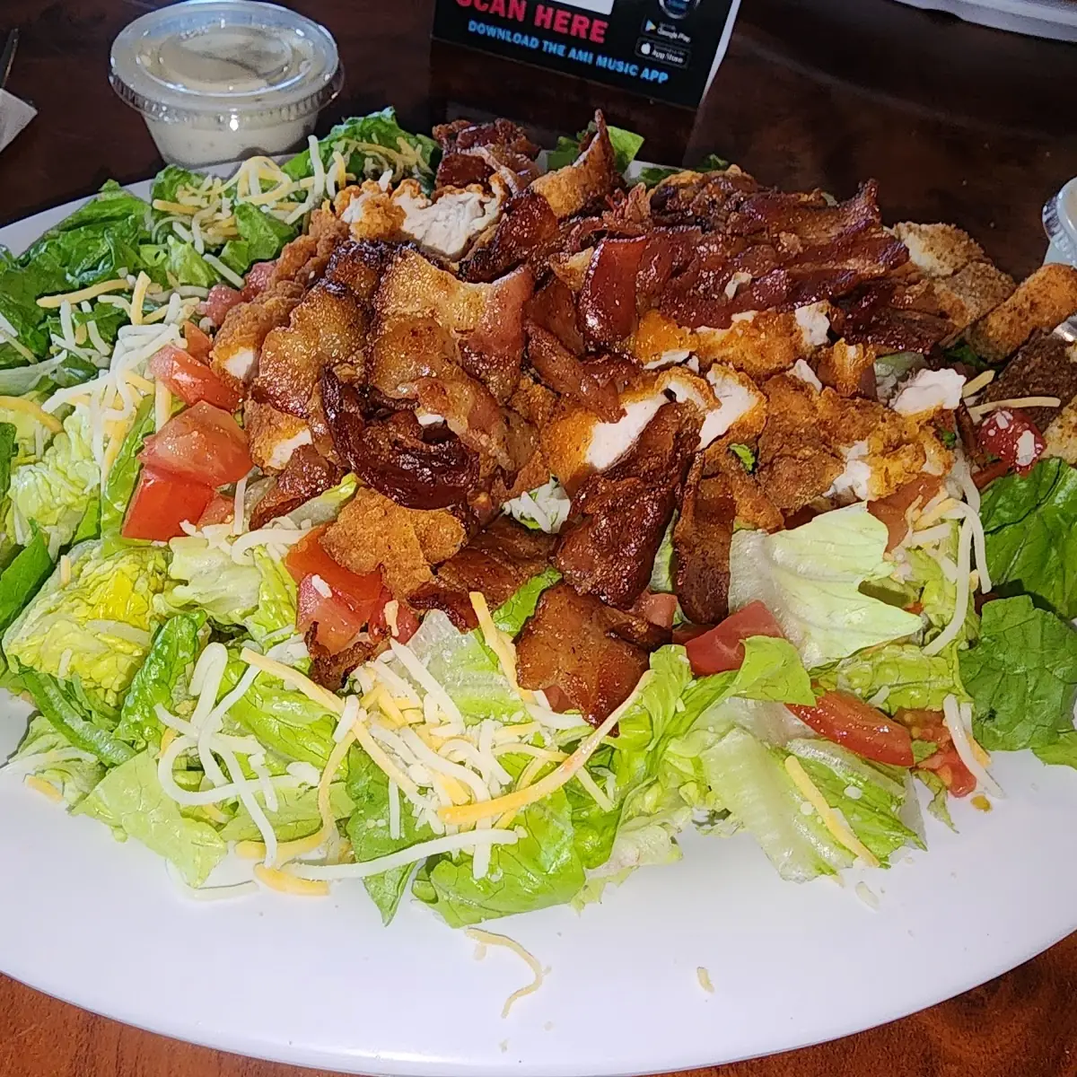 Chicken Bacon Ranch Salad