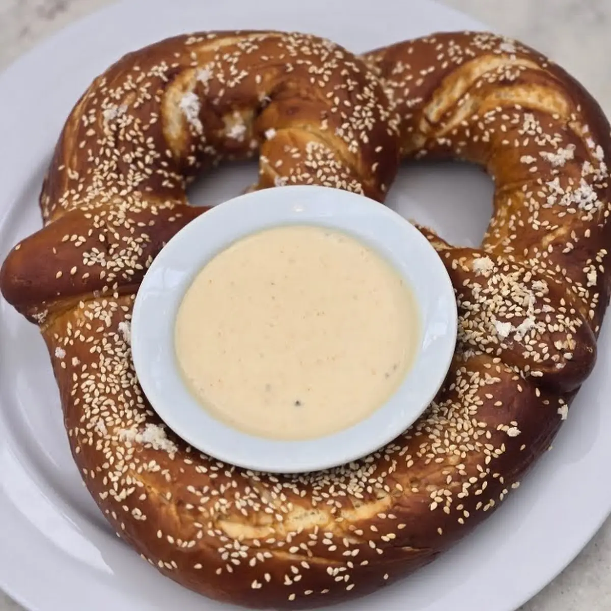 Warm Soft Pretzel