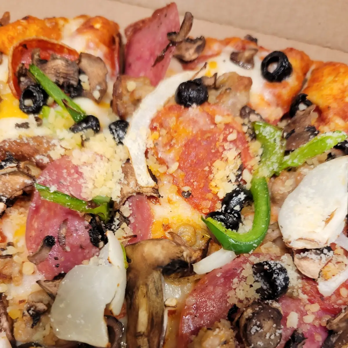 Thin Crust Combination Pizza