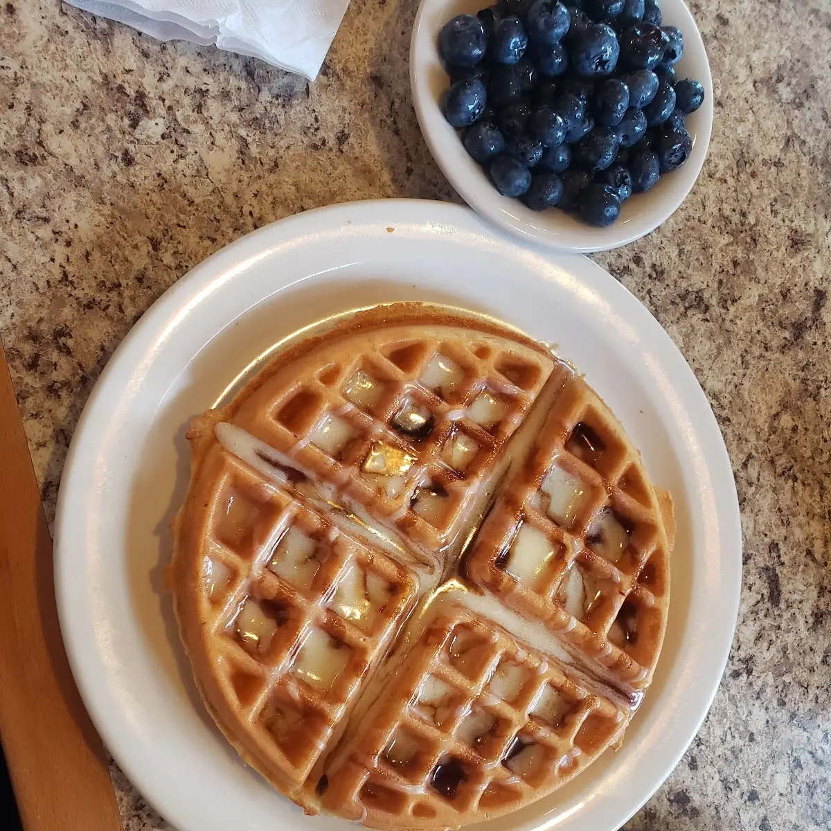 Cinnamon Roll Waffle