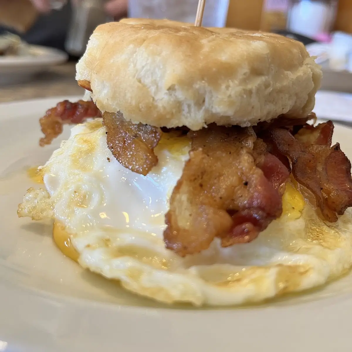 Country Ham & Egg Biscuit