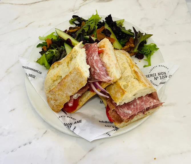 Prosciutto Sandwich & Side