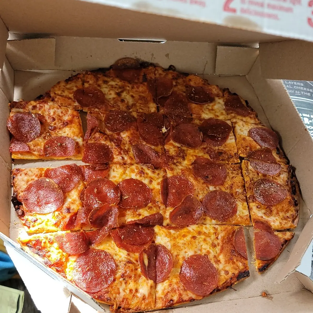 Pepperoni Thin Crust Pizza
