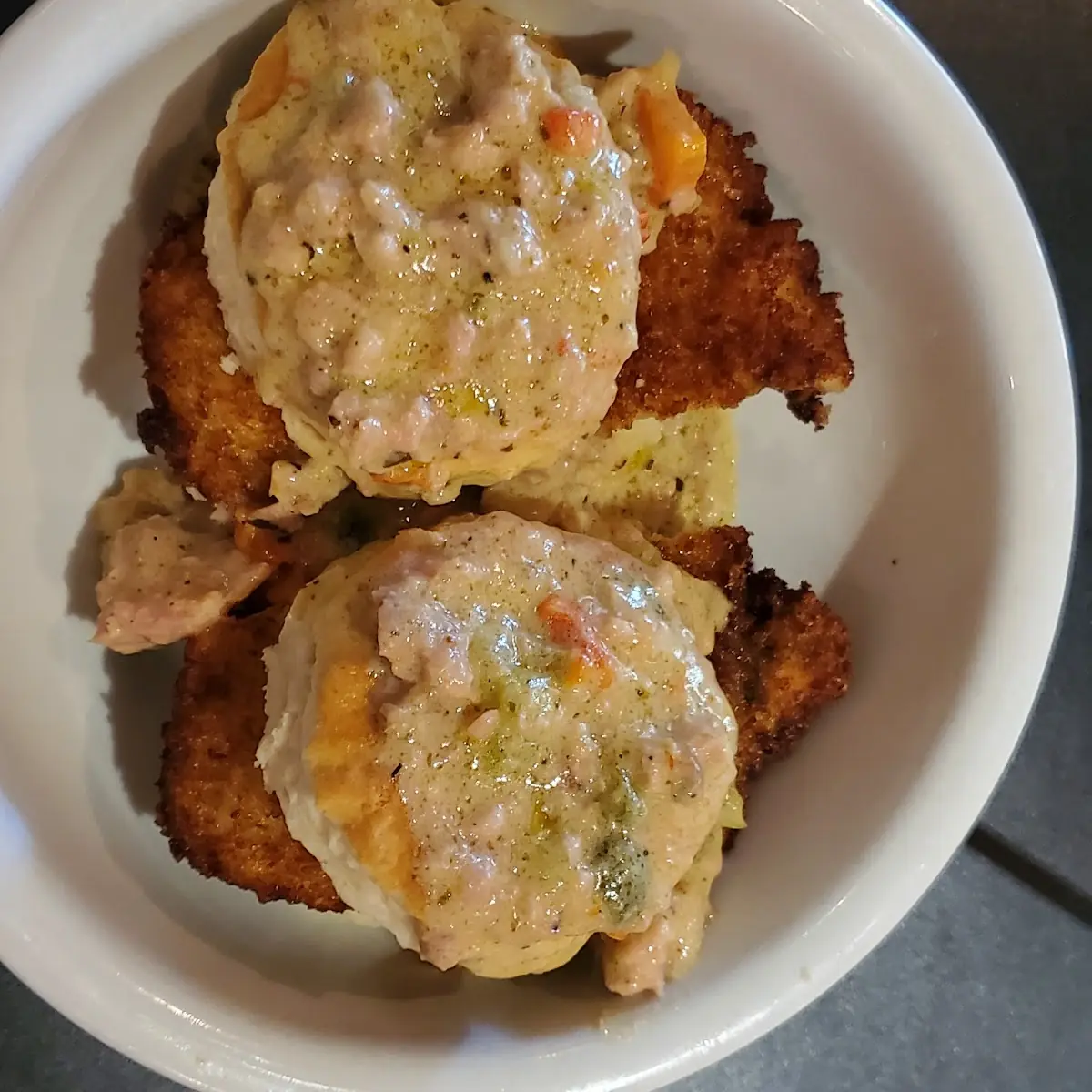 Chicken & Biscuit Bowl