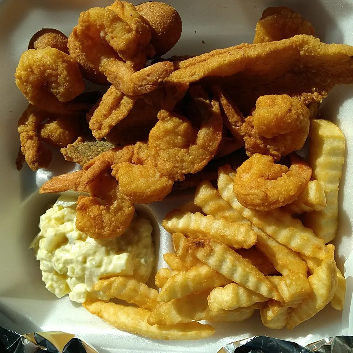 Fried Shrimp Platter